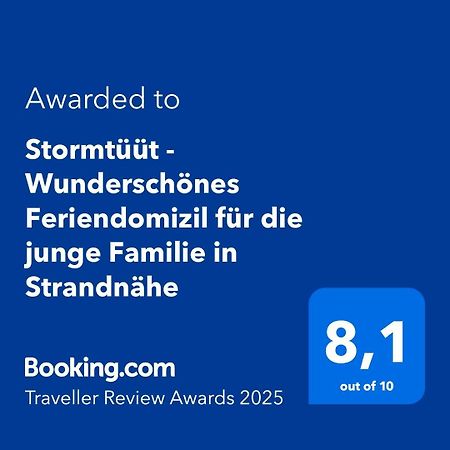 Stormtueuet - Wunderschoenes Feriendomizil Fuer Die Junge Familie In Strandnaehe Wangerooge Εξωτερικό φωτογραφία